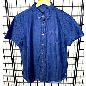 Prana Button Down Short Sleeve Shirt - Men's Medium